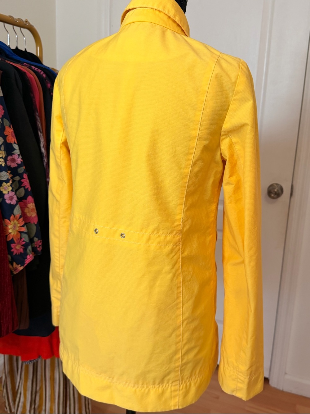 Ann Taylor LOFT Utility Jacket Lightweight Zip Front - Picture 6 of 10